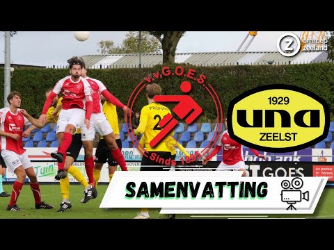 ⚽ ROEMERATOE REDT PUNT voor GOES, dat eigenlijk MEER VERDIENT 😥 | Samenvatting: GOES - UNA 🎥