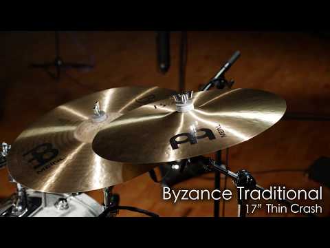 Meinl Cymbals B17TC Byzance 17" Traditional Thin Crash Cymbal image 6