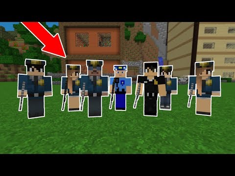 ZENGİN VE FAKİR'in ŞEHRİNE BİR SÜRÜ POLİS GELDİ! 😱 - Minecraft