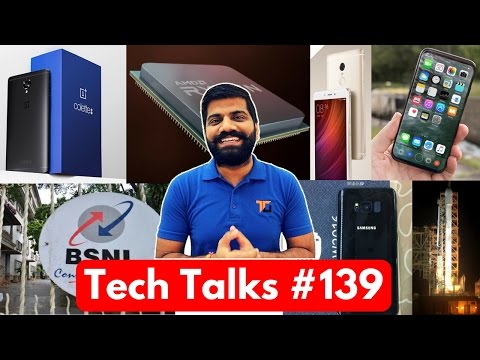 Tech Talks #139 - BSNL Killed Jio, OnePlus 3T Black, RedMi Note 4 Offline, AMD Ryzen 5