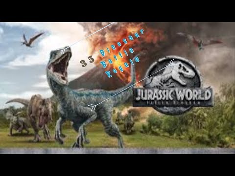 35 Dinosaur Battle Royale (Jurassic World Evolution