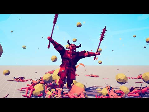 NEW UNIT BULL DEVIL KING VS 50x EVERY UNIT  - Totally Accurate Battle Simulator TABS