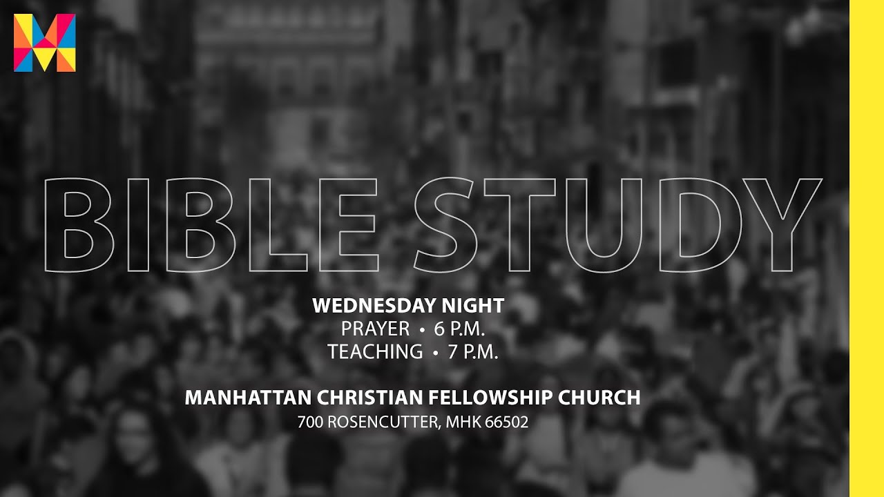 November 6, 2024 Welcome to Manhattan Christian Fellowship Church