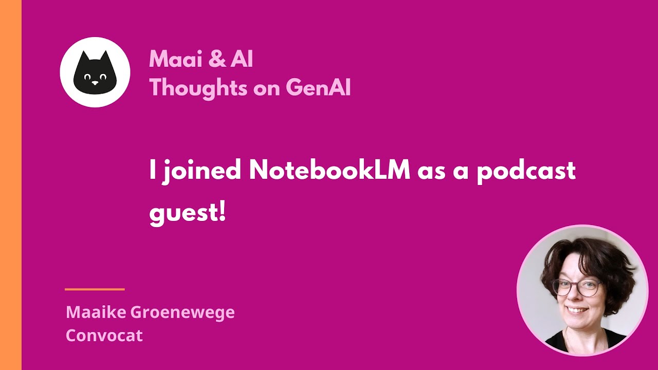 I joined NotebookLM as a podcast guest!