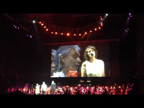 GABY MORENO ANDREA BOCELLI VIVO POR ELLA GUATEMALA