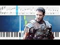 Hans Zimmer - Now we are free (the Gladiator theme, easy piano tutorial)