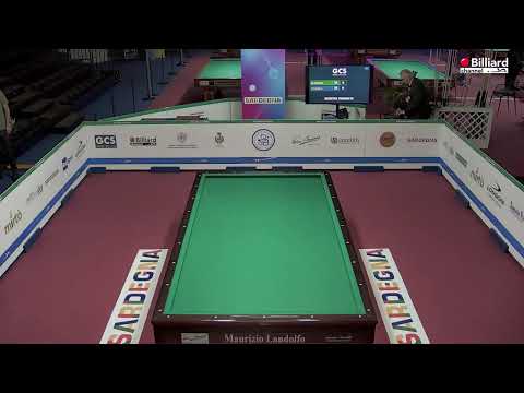 Di Zazzo Oreste VS Piccinini Fabio - Campionati Italiani Carambola 2022/2023 - Calangianus