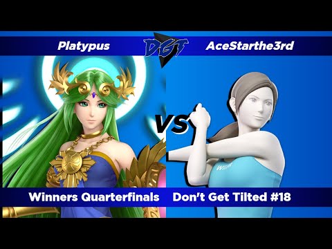 Don't Get Tilted #18 (Winners Quarters) - platypus (Palutena) vs. AceStarThe3rd (Wii Fit)
