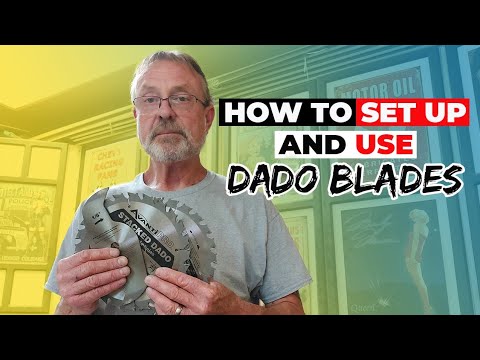 How To Setup And Use Dado Blades! | Table Saw Tutorial | Woodworking