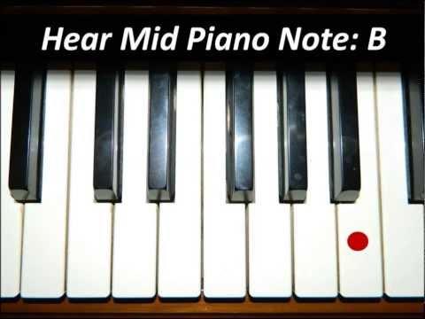 Hear Piano Note - Mid B