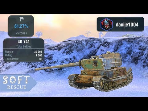 Tankenstein : 4600 Damage , 7 Frags (1vs4) - WOT BLITZ -