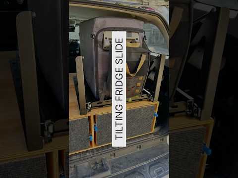 @Ironman4x4America tilting fridge slide installed #overlanding #automobile #diy #fridge