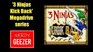 '3 Ninjas Kick Back' Megadrive series