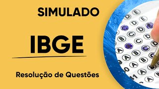 IBGE 2023- RESOLUÇÃO DE QUESTÕES