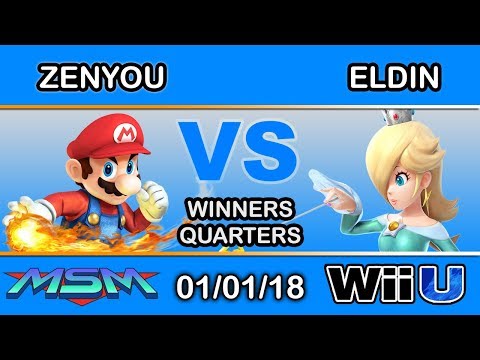 MSM 127 - eM | Zenyou (Mario) Vs. OES | Eldin (Rosalina) Winners Quarters - Smash 4