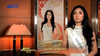 Savina Wibowo for Miss Indonesia 2015