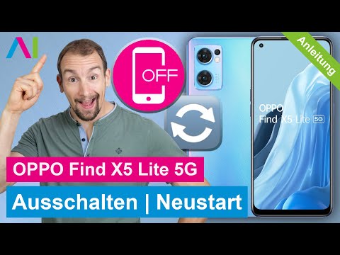 OPPO Find X5 Lite 5G - Ausschalten & Neustart • 📱 • 📴 • 🚀 • Anleitung | Tutorial