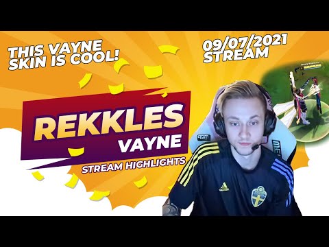 G2 Rekkles -  I Speak a Little Bit on German | 09/07/21 | Vayne ADC Rekkles Stream Highlights