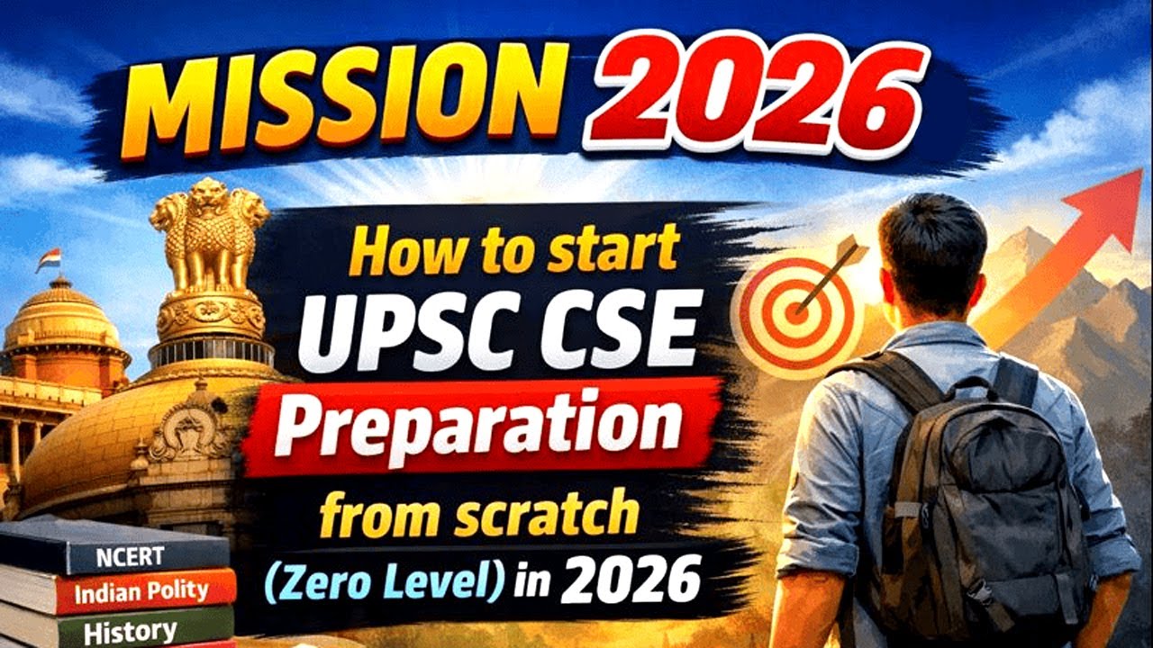 How to start UPSC CSE 2026 preparation from Zero Level ? | Mission 2026 | APTI PLUS, IAS Academy