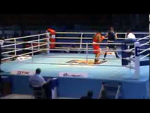 Hampus Henriksson vs Vijender Singh VM Almaty 2013 Rond 1