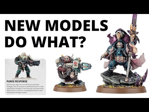 Big Rules Reveals for New 40K Units - What Do the New Leagues of Votann Models Do in Game?