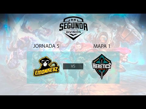 eMonekyz Club Vs Team Heretics - #LoLSegunda - Mapa 1 - Jornada 5