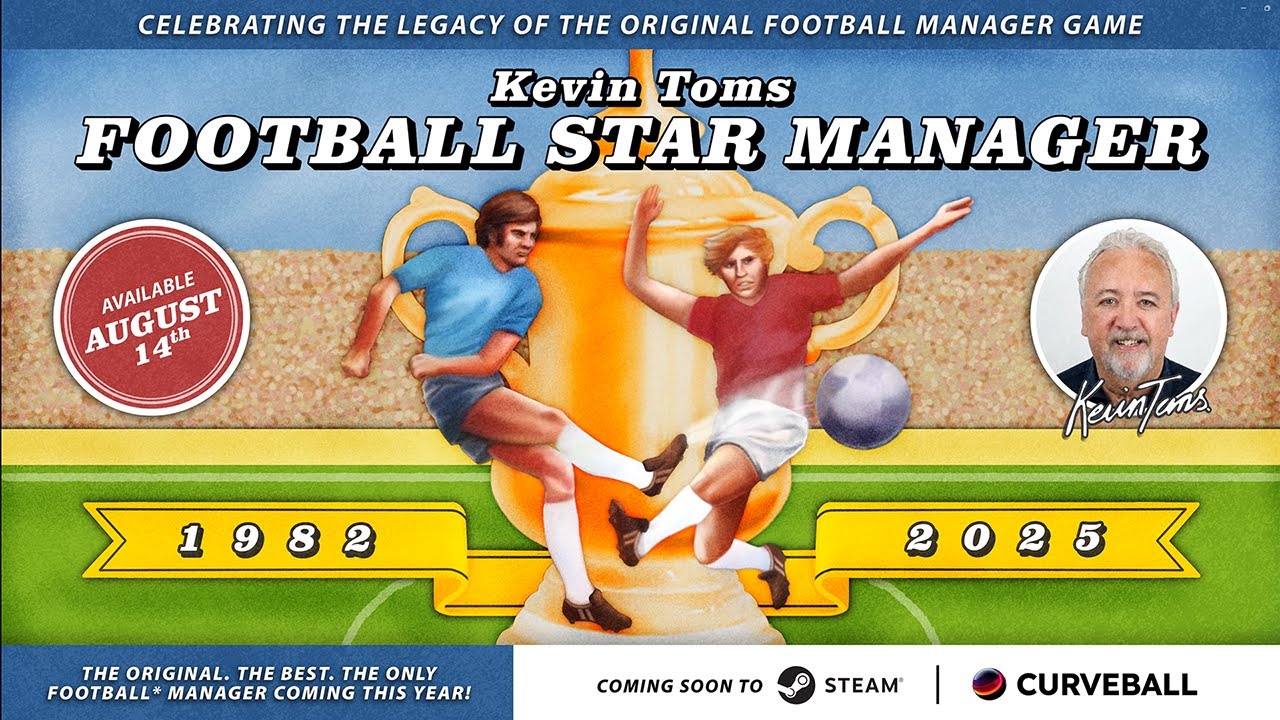 Kevin Toms Football Star Manager | Announcement Trailer - YouTube