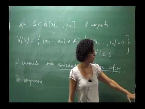 Video Thumbnail - Introdução às Curvas Algébricas - Aula 01