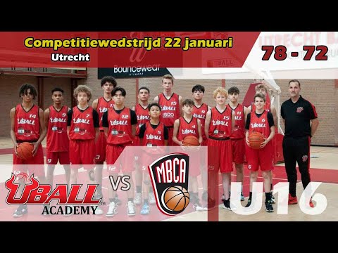 UBALL U16 vs MBCA U16 - 22/01/2023