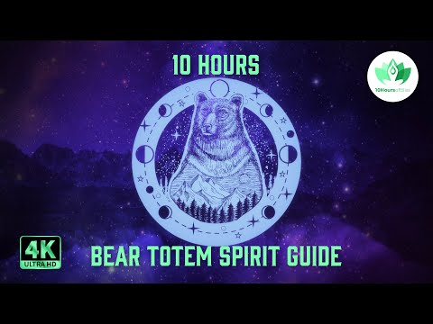BEAR TOTEM - How To Connect With Your Spirit Guide: Guided Meditation Visualization Magic Book Sleep