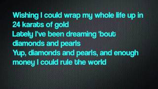 Big Sean ft. J Cole - 24K of Gold (Lyrics on Screen) [DETROIT\