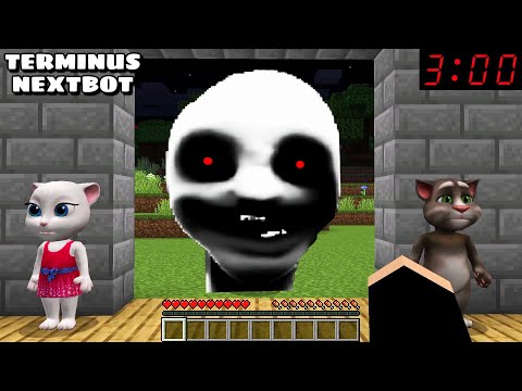 TERMINUS NEXTBOT AND FRIENDS CHASED ME in Minecraft - Gameplay - Coffin meme