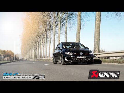 VW Golf VII GTI 2.0 TSI Akrapovic installation By BR-Performance