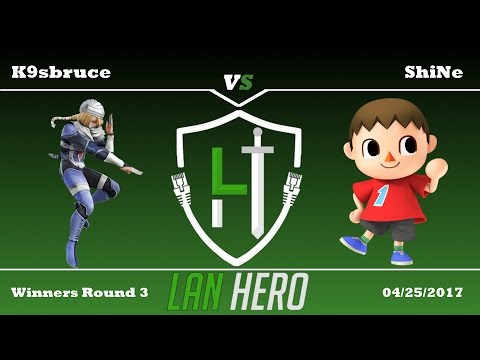 LAN Hero Tuesday #25 MF LH | K9sbruce (Sheik) Vs LH | ShiNe (Villager, DK) - Winners R3