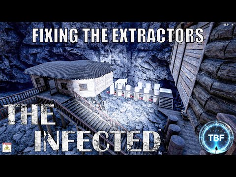 Big Base Changes! Day 56 - The Infected - S06E56 Cave Build season!