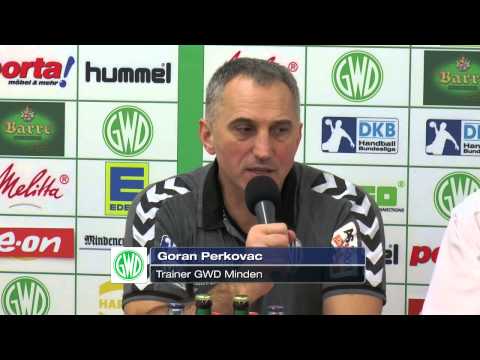 17.12.2014 GWD Minden - FA Göppingen // Pressekonferenz