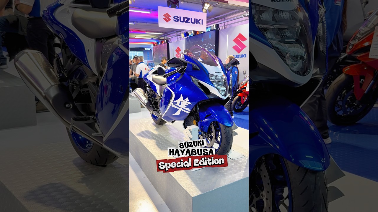 🚨Suzuki Hayabusa Edição Especial no Brasil 🔥 Ouça o ronco #motos