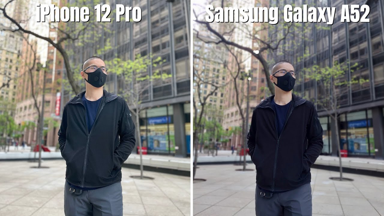 iPhone 12 Pro vs Samsung Galaxy A52 Real World Camera Comparison