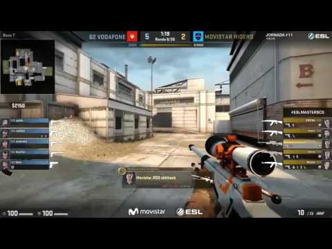 Counter Strike Global Offensive. Masters España. Jornada 11. G2 Vodafone Vs Movistar Riders