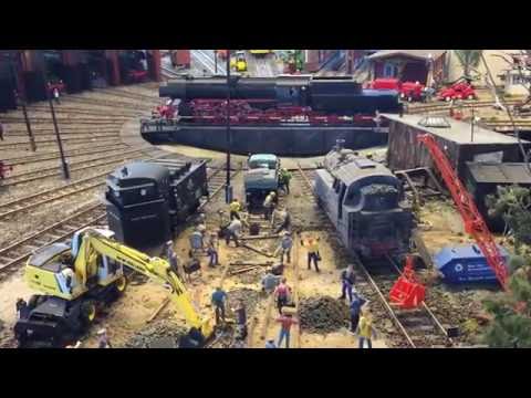 42 Dampflok Spur 1 auf der Drehscheibe | KM1 Gauge 1 Modelrailway