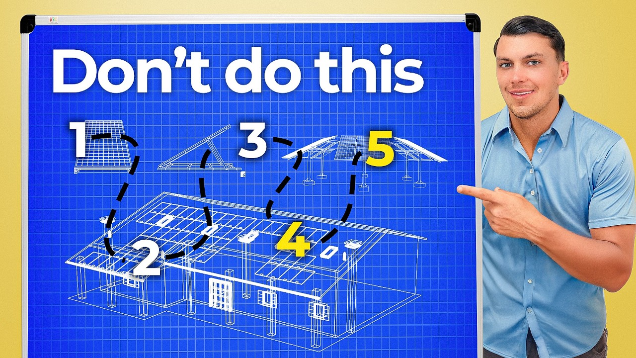 The 5 WORST Solar System Design Mistakes Homeowners Make