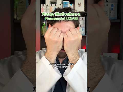 The BEST Allergy Medications over the counter #pharmacist #pharmacy #allergies #seasonalallergies