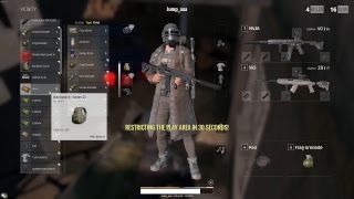 pubg 4ドン勝目を目指す！