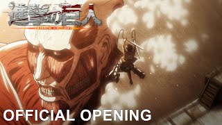 Attack on Titan Season 1 Part 1 Opening Movie|Linked Horizon「Guren no Yumiya」