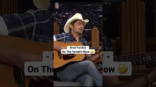#countrymusic can be funny sometimes 🤣 #bradpaisley