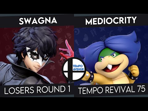 Tempo Revival 75 - Swagna (Joker) Vs. Mediocrity (Bowser Jr.) - LR1 - Smash Ultimate