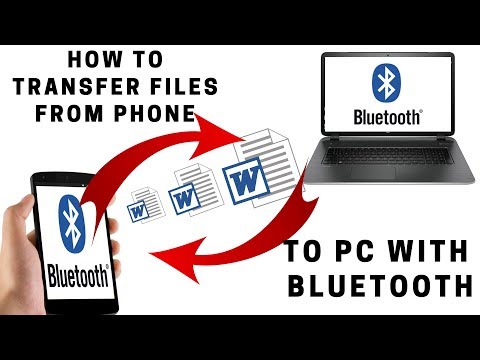 How to Transfer Files From Phone to PC With Bluetooth