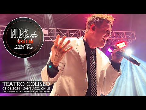 Nick Carter - Who I Am Tour 2024 Santiago, Chile (Concierto Completo Fan Experience) 03.01.2024