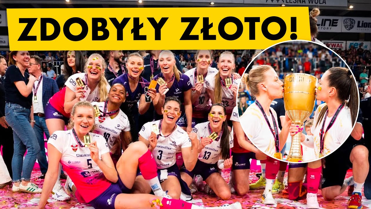 Developres Rzeszów mistrzem Polski! Tak cieszyły się nasze siatkarki [WIDEO]