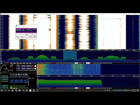 107.3 WNWV Elyria, OH - September 16, 2020 Tropo from Tabernacle, NJ